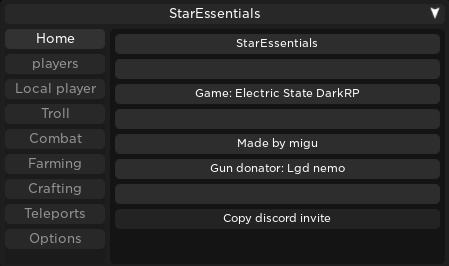 Electric State GUI, TONS OF FEATURES!