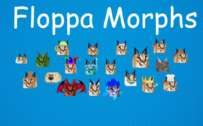 Find The Floppa Morphs (Get all floppas)